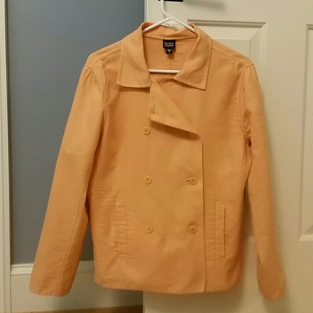 Gorgeous Eileen Fisher cotton Blazer